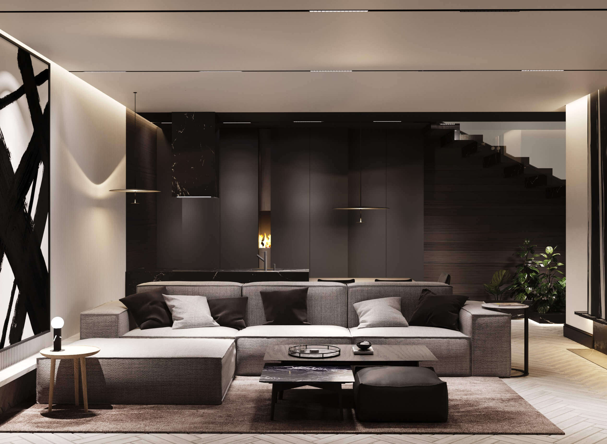 Biuro w stylu modern